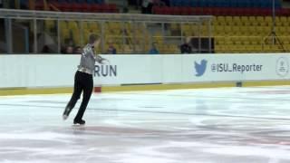 2015 ISU Jr. Grand Prix - Torun Men Short Alexei KRASNOZHON USA