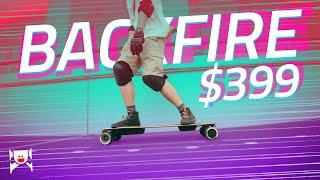 Affordable budget electric skateboard new 2020 Backfire G2 Black