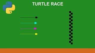 Python Tutorial - Turtle Race Game (1/2)