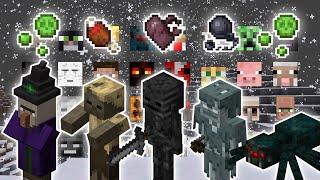 STATUS EFFECT TEAM VS 5 OF EVERY MOB | MINECRAFT