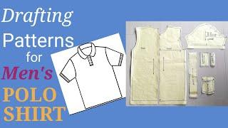 Drafting Patterns for Men's POLO SHIRT