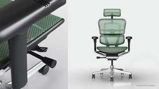 How to adjust the Ergohuman Elite office chair from Comfort Seating