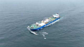 World's 1st floating fish farming ship yields 3,200 tonnes of fish yearly