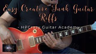 Easy Creative Funk Guitar Riffs