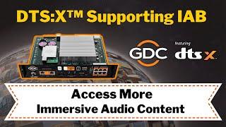 Access More Immersive Audio Content with DTS:X™ supporting IAB