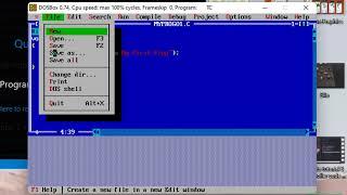 How to create you first C program in Turbo CPP Compiler