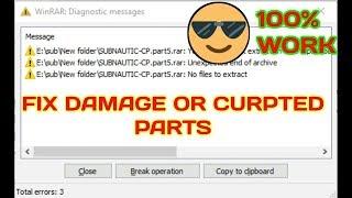 How to fix Damage or Corrupted rar or zip Parts by smartpatel