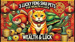 3 Lucky Feng Shui Pets to Attract Wealth and Luck | Best Prosperity Pets for Your Home!