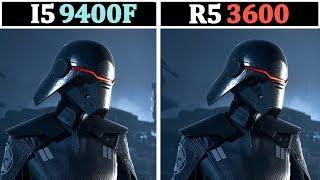 Intel I5 9400F vs R5 3600 | Tested 14 Games |