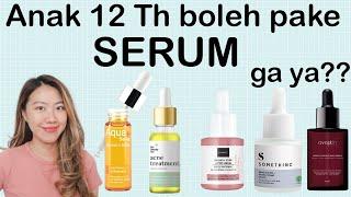 ANAK  SD pake SERUM BOLEH GA? | Cara menggunakan Serum