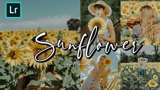 SUNFLOWER | Lightroom Mobile Presets Tutorial 2020 | FREE DNG | Mareng Vic