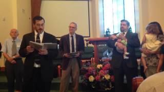 Baptism of Ian Scott and Julian Montgomery