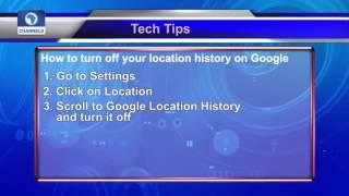 Tech Tips On How To Turn Off Your Location History On Google