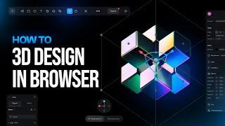 Easy way to create interactive 3D designs for websites (No Code) - Spline in Hindi [ENG-SUBS]