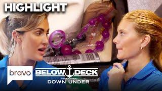 Brianna & Lara Find The Guests' "Special" Toys | Below Deck Down Under (S3 E1) | Bravo