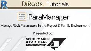 ParaManager | Revit Add-in For Importing, Creating and Assigning Parameters - DiRoots