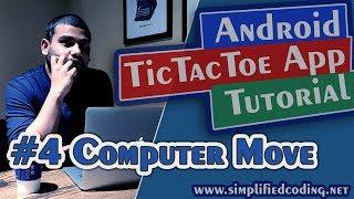 #4 Android Tic Tac Toe App Tutorial - Computer Move