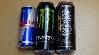 Energy Drink Battle [Red Bull vs Monster vs Relentless]