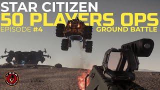 Star Citizen - MASSIVE Fps Battle | 50 Players PvP