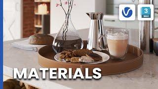 Working with materials in V-Ray for 3ds Max