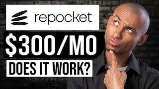 Repocket App Review - Get Paid for Sharing  Internet Bandwidth? (Yes, but...)