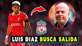 BUSCA NUEVO CLUB LUIS DIAZ PODRIA SALIR del LIVERPOOL, ASI HUMILLARON al COLOMBIANO 