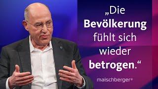 Gregor Gysi & Karl-Theodor zu Guttenberg über Ukraine, Aufrüstung und Sondervermögen | maischberger