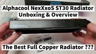 Alphacool NexXxoS ST30 Radiator (Unboxing & Overview)