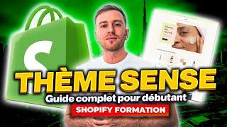 Nouveau thème gratuit sur Shopify en 2022 | Guide complet de Sense