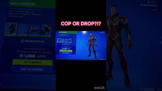 COP OR DROP?!? #fortnite #gaming #viral