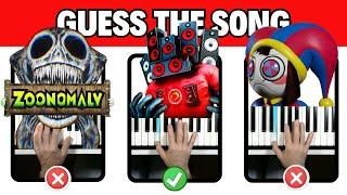 Guess the 44 MEMES  Piano Tutorial The Amazing Digital CircusMrBeastZoonomalySkibidi Toilet