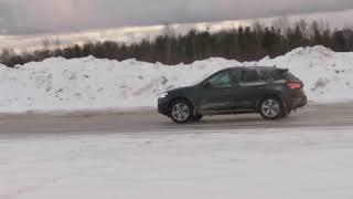Зимний дрифт на Audi Q5