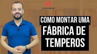 Como Montar Uma Mini Fábrica De Temperos Secos...