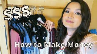 How to Sell Your Clothes for Money! Poshmark, ThredUP, Plato's Closet, etc