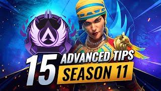 15 TIPS TO MASTER SEASON 11 (Apex Legends Advanced Tips & Tricks to Get Better FAST)