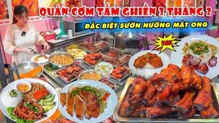 Quán Cơm Tấm Ghiền Siêu Ngon Nhờ Bí Quyết Ướp Sườn Nướng Mật Ong Đặc Biệt Ở Sài Gòn