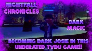 [Codes] Becoming dark Josie with dark magic in this underrated tvdu game | Nightfall Chronicles!!