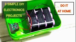 3 Simple Cool DIY Electronics Projects At Home