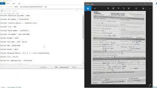 OCR on Sample form using Google Cloud Vision API