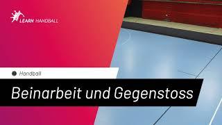 Beinarbeit und Gegenstoss (German) - Handball - Learn Handball