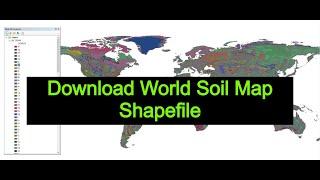 Download World Soil Map Shapefile