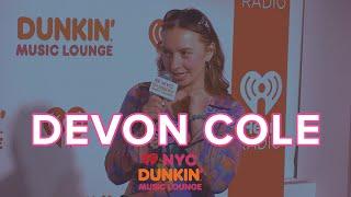 Devon Cole Talks New EP 'Two Shades Blonder' In The NYC Dunkin' Music Lounge