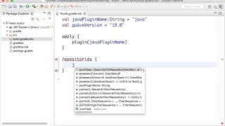 Kotlin Scripting in Eclipse IDE