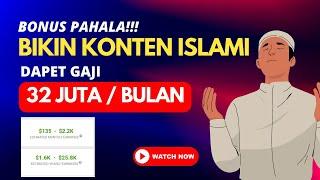 Copy Paste Ayat Quran Jadi Video Islami ! Cara Menghasilkan Uang Dari Internet Tanpa Modal