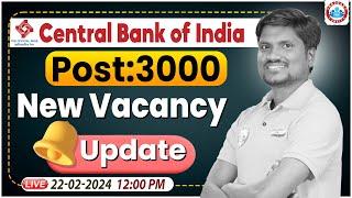 Central Bank Of India Notification Out | SBI Apprentices New Vacancy Out, Details by RK Mehto Sir