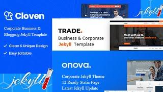 Best Jekyll bootstrap theme 2023 | Corporate Business Blog