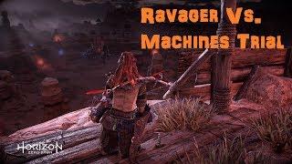 [Horizon Zero Dawn] Ravager Vs. Machines Trial