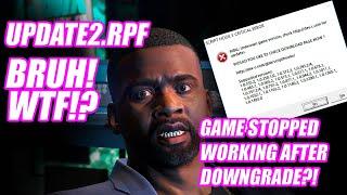 Dont Delete UPDATE2.RPF (Scripthook Critical Error) Part 2 - gta v