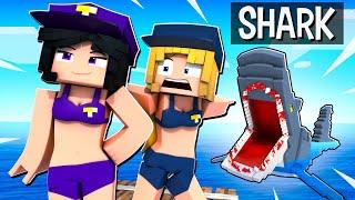 PURPLE GIRL'S SHARK ATTACK! 