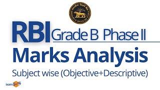 RBI Grade B 2021 Phase 2 | Marks Analysis | By Susheel Ragade